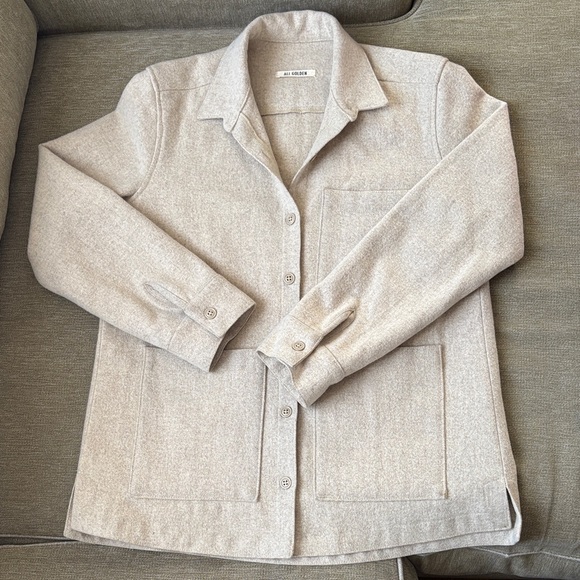 Ali Golden Wool Chore Jacket - Picture 5 of 10
